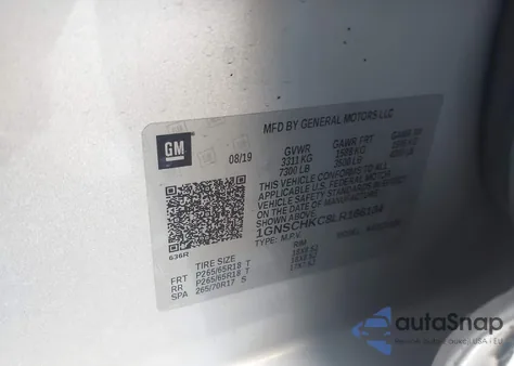 2020 Chevrolet Suburban 2Wd Lt from USA, damaged, VIN 1GNSCHKC8LR166134